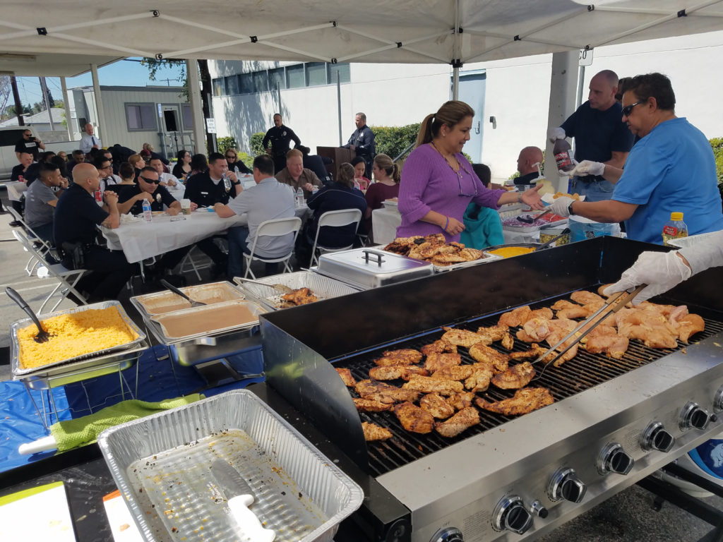 Officer Appreciation Day at Foothill Division