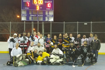 February 2019 fundraiser game at The Cage